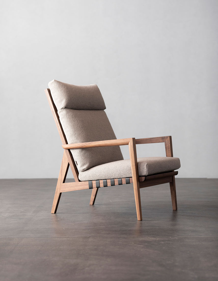 BLAVA（ブラヴァ）｜Chairs｜High Back Easy Chairs｜Ritzwell（リッツ ...